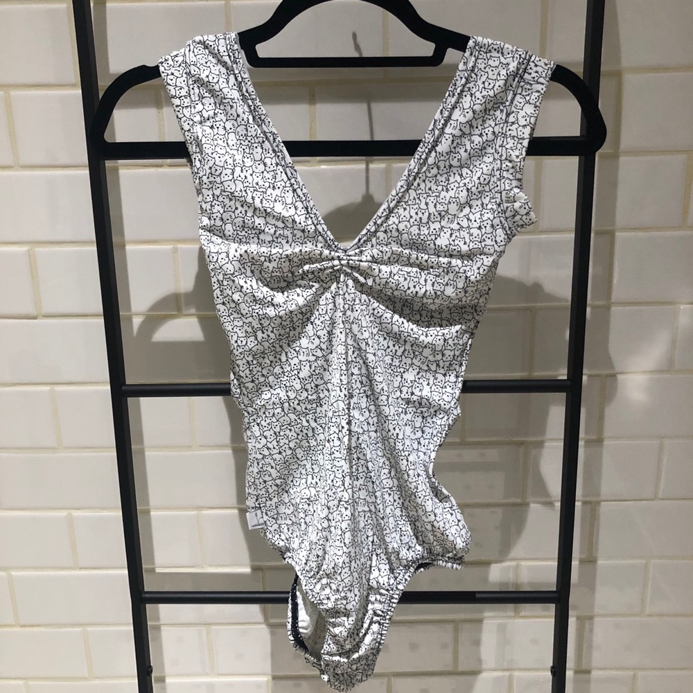 Kitty print Lone Reed Leotard